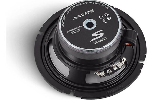 Alpine S2-S65C 6-1 2  Component 2-Way Speaker Set Online now