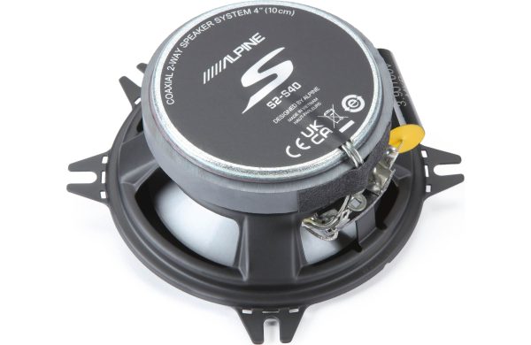 Alpine S2-S40 4  Coaxial 2-Way Speaker Set Online