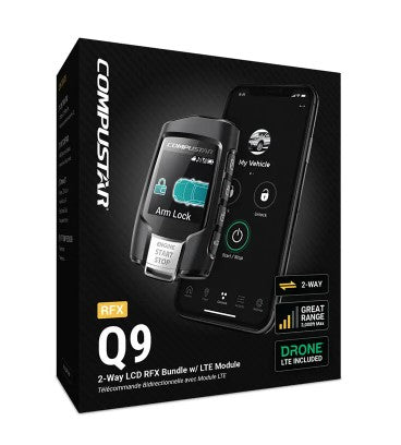 Compustar Q9 FM 2-Way LCD Remote Starter & Alarm Package Discount