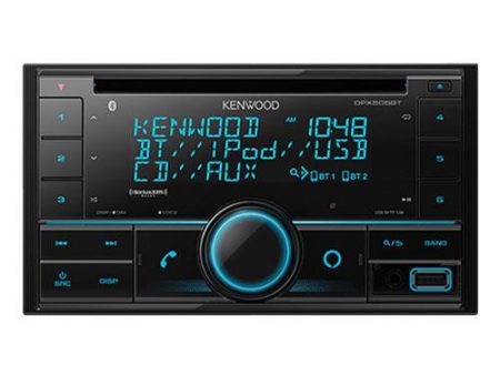 Kenwood DPX505BT 2-Din CD Receiver with Bluetooth Supply