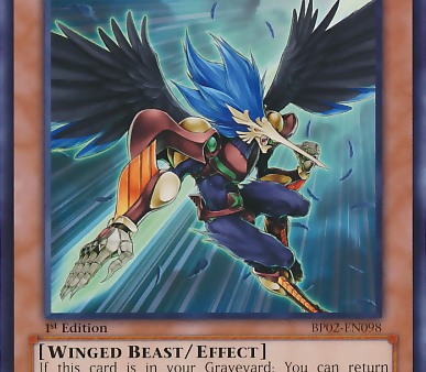 Blackwing - Zephyros the Elite [BP02-EN098] Mosaic Rare on Sale