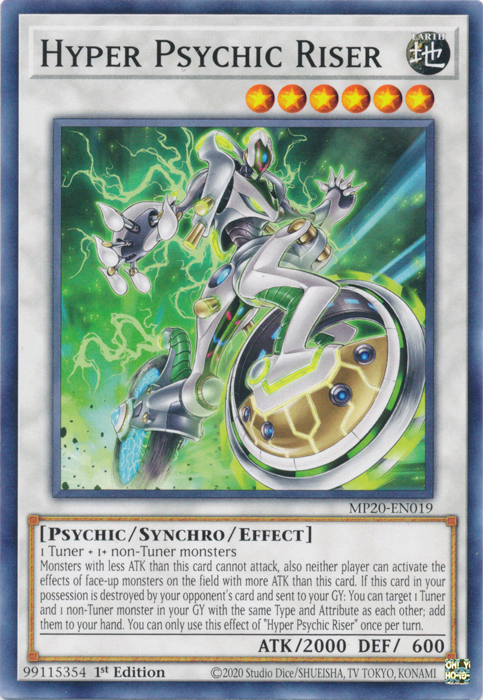 Hyper Psychic Riser [MP20-EN019] Common Online Sale