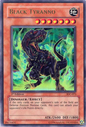 Black Tyranno [IOC-075] Ultra Rare Online Hot Sale