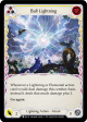 Ball Lightning (Yellow) [ELE187] (Tales of Aria)  1st Edition Rainbow Foil Supply