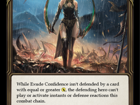 Exude Confidence [U-MON245-RF] Unlimited Rainbow Foil Sale