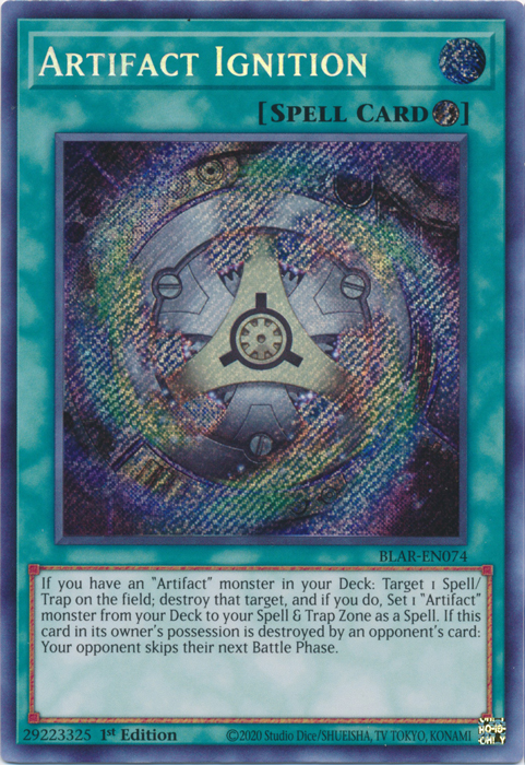 Artifact Ignition [BLAR-EN074] Secret Rare Online Sale