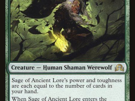 Sage of Ancient Lore    Werewolf of Ancient Hunger [Shadows over Innistrad] Discount