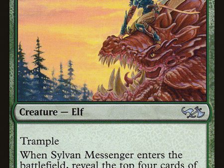 Sylvan Messenger (Elves vs. Goblins) [Duel Decks Anthology] Fashion