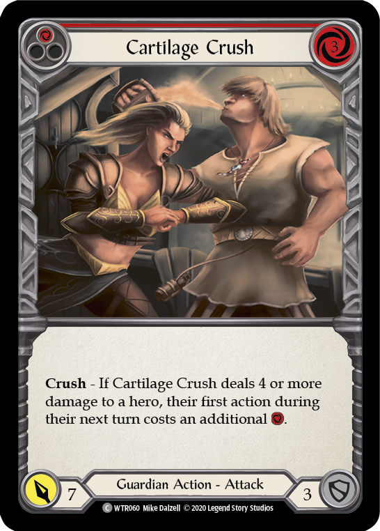 Cartilage Crush (Red) [U-WTR060] Unlimited Rainbow Foil For Cheap