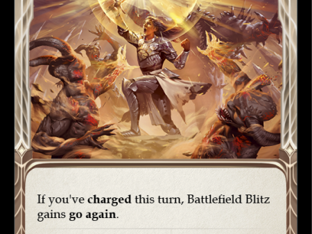 Battlefield Blitz (Yellow) [U-MON037-RF] Unlimited Rainbow Foil on Sale