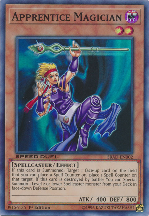 Apprentice Magician [SBAD-EN002] Super Rare Discount