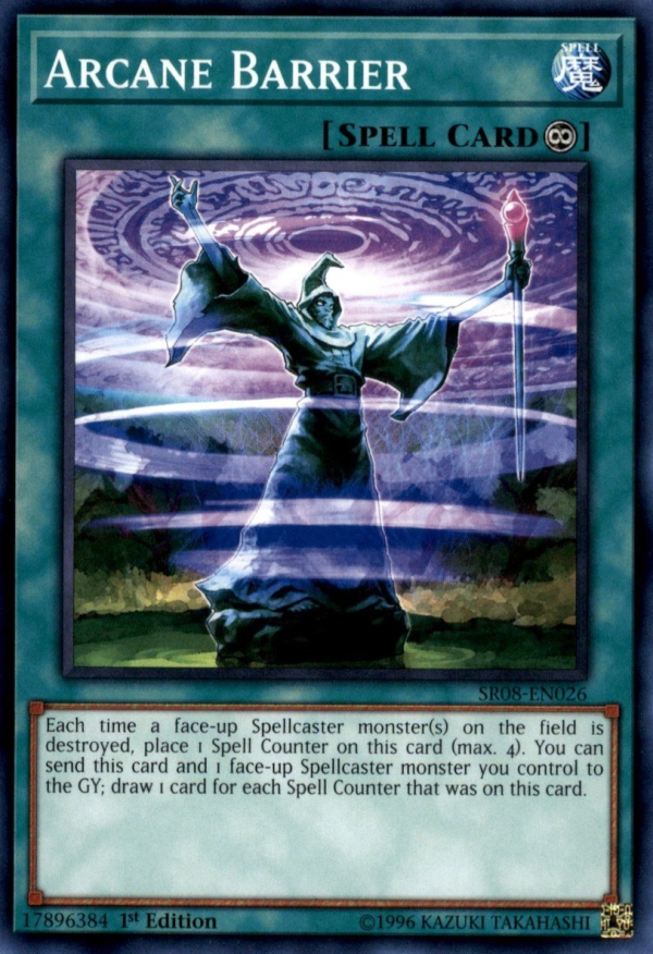 Arcane Barrier [SR08-EN026] Common For Cheap