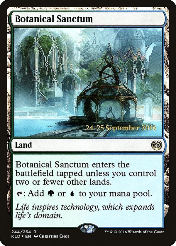 Botanical Sanctum [Kaladesh Prerelease Promos] Fashion