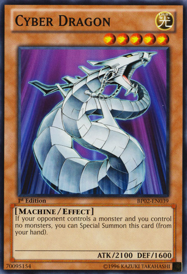 Cyber Dragon [BP02-EN039] Mosaic Rare Supply