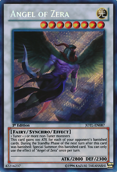 Angel of Zera [JOTL-EN087] Secret Rare Discount