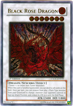 Black Rose Dragon (UTR) [CSOC-EN039] Ultimate Rare Online Sale